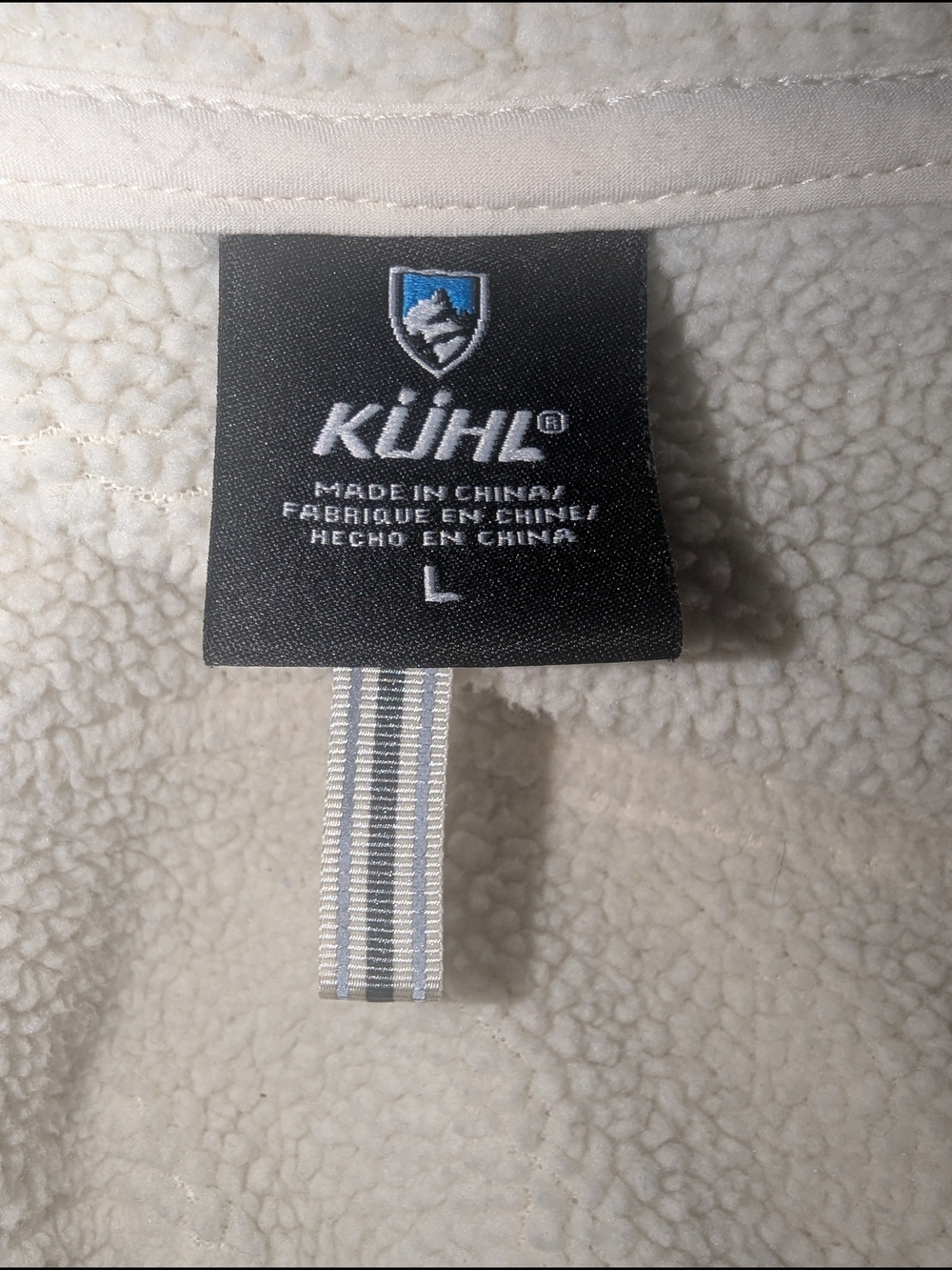 Kuhl Women's Cream Hooded Puffer Jacket - Picture 6 of 7